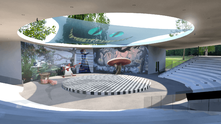 Outdoor Stage Theater Concept in Szeged