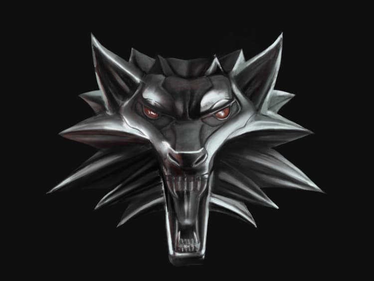 Wolf Medallion from The Witcher